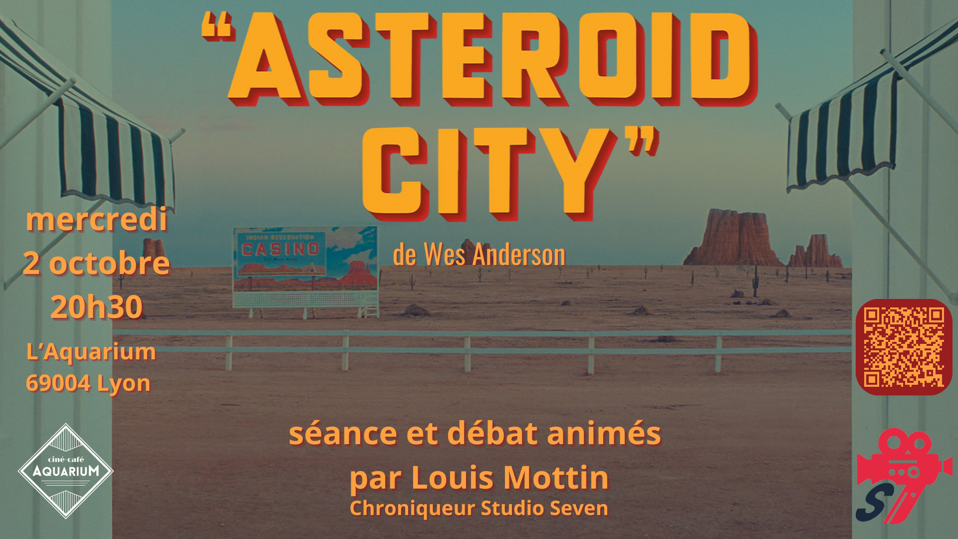 Affiche de l'article : Super Seven Club : Asteroid City