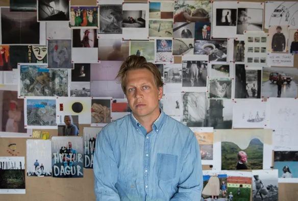 Image de contenu d'interview